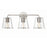 Crystorama Fulton 3 Light Bathroom Vanity, Polished Nickel/Clear - FUL-913-PN-CL