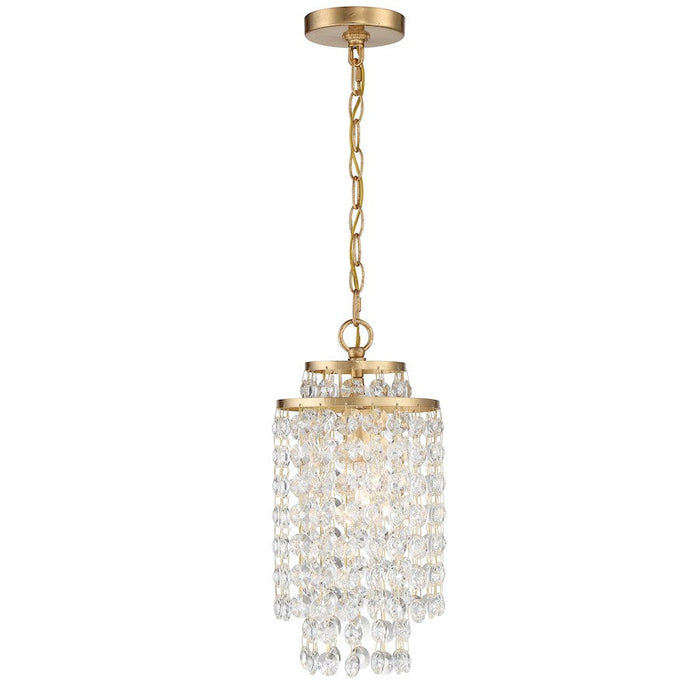 Crystorama Gabrielle 1 Light Mini Chandelier