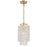 Crystorama Gabrielle 1 Light Mini Chandelier