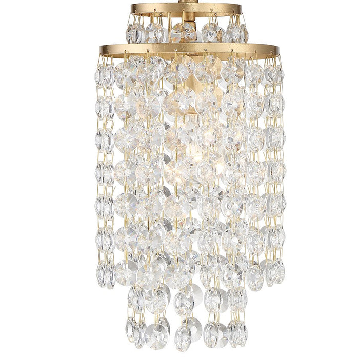 Crystorama Gabrielle 1 Light Mini Chandelier