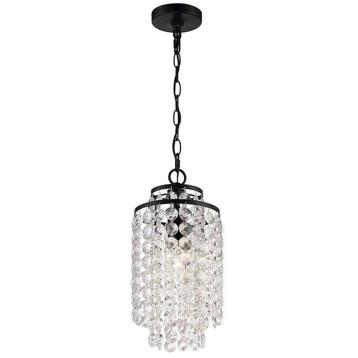 Crystorama Gabrielle 1 Light Mini Chandelier