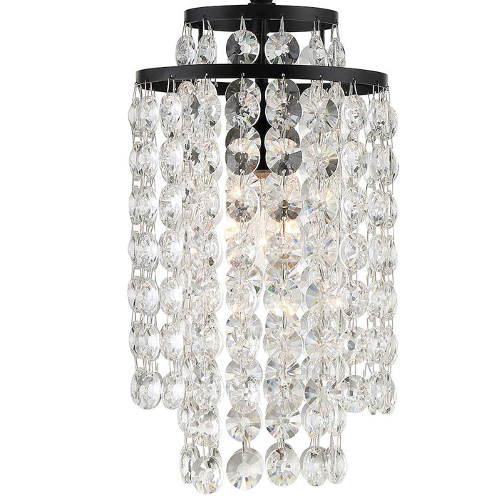 Crystorama Gabrielle 1 Light Mini Chandelier