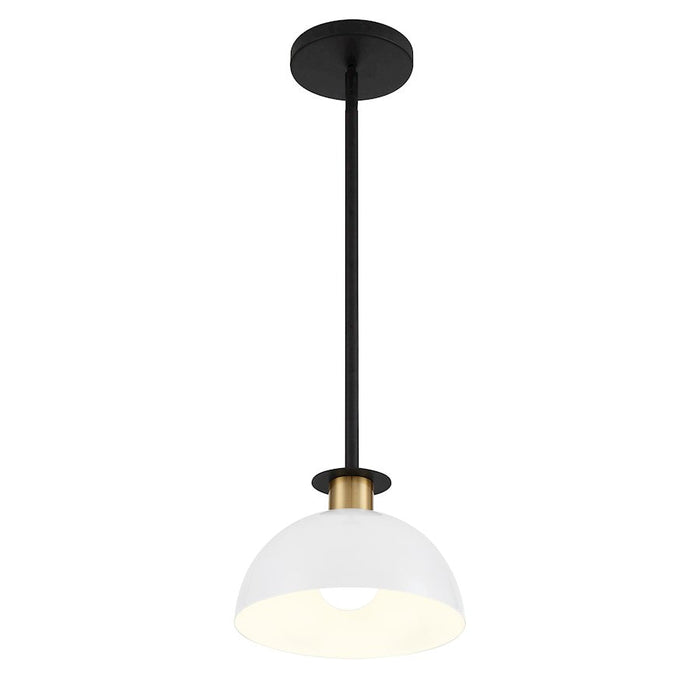 Crystorama Gigi 1 Light Pendant, White