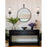 Crystorama Hatfield Wall Mount, Black/Vibrant Gold/White