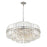 Crystorama Hayes Chandelier, Polished Nickel