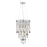 Crystorama Hudson 6 Light Chandelier, Chrome - HUD-A2216-CH