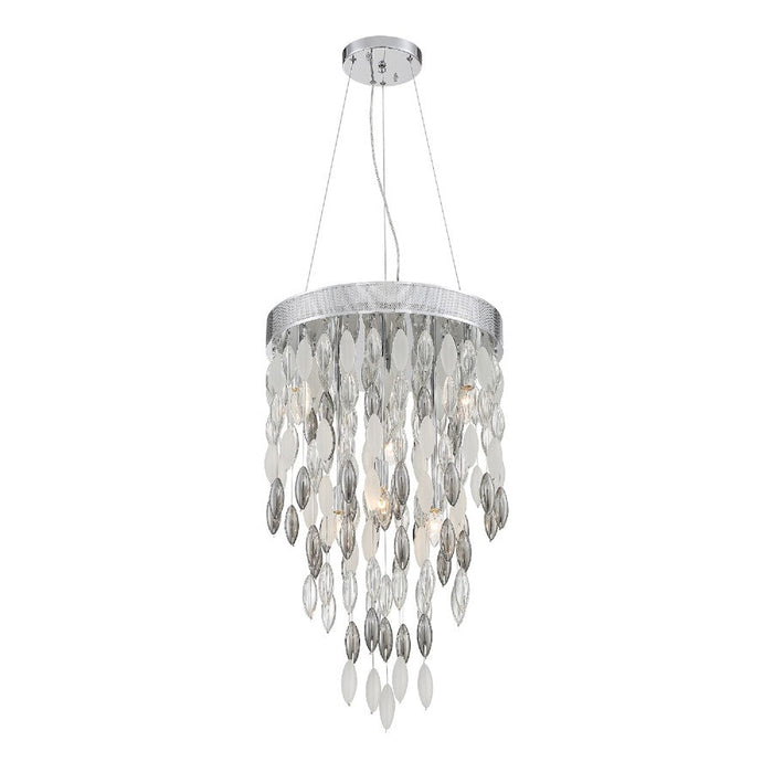 Crystorama Hudson Chandelier, Chrome