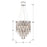 Crystorama Hudson Chandelier, Chrome