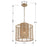 Crystorama Jayna 1 Light Pendant