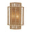 Crystorama Jayna 2 Light Wall Sconce, Burnished Silver - JAY-A5002-BS