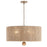 Crystorama Jessa 5 Light Pendant, Burnished Silver - JES-B7105-BS