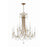 Crystorama Karrington 12 Light Chandelier, Aged Brass - KAR-90912-AG-CL-MWP