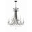 Crystorama Karrington 12 Light Chandelier, Matte Black - KAR-90912-MK-CL-MWP