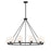 Crystorama Keenan 10 Light Chandelier, Matte Black/White - KEE-A3009-MK