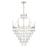 Crystorama Lucille Chandelier, Antique Silver