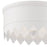 Crystorama Nina 3 Light Ceiling Mount