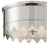 Crystorama Nina 3 Light Ceiling Mount