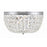 Crystorama Nola 3 Light Ceiling Mount, Polished Chrome - NOL-314-CH-CL-MWP