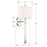 Crystorama Rachel 22.12" 1 Light Wall Sconce