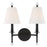 Crystorama Riverdale 2 Light Wall Mount