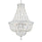 Crystorama Roslyn 9 Light Chandelier, Chrome - ROS-A1009-CH-CL-MWP