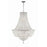 Crystorama Roslyn 15 Light Chandelier, Polished Chrome - ROS-A1015-CH-CL-MWP