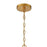 Crystorama Roxy Chandelier, Antique Gold