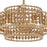 Crystorama Silas 3 Light Chandelier, Burnished Silver