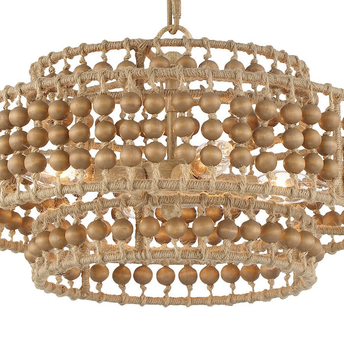 Crystorama Silas 3 Light Chandelier, Burnished Silver