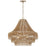 Crystorama Silas 6 Light Chandelier, Burnished Silver