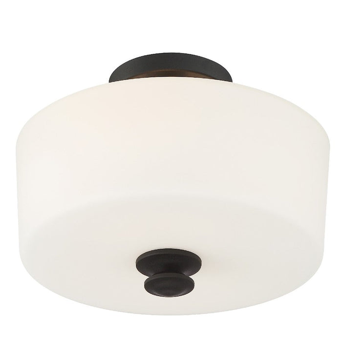 Crystorama Travis 9.25" 2 Light Ceiling Mount