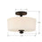 Crystorama Travis 9.25" 2 Light Ceiling Mount