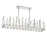 Crystorama Watson Chandelier, Polished Nickel