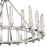 Crystorama Watson Chandelier, Polished Nickel