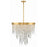 Crystorama Winfield 6 Light 24" Chandelier, Antique Gold - WIN-216-GA-CL-MWP