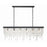 Crystorama Winham 6 Light 49" Chandelier, Black Forged - WIN-617-BF-CL-MWP