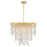 Crystorama Winham Chandelier, Antique Gold