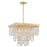 Crystorama Winham Chandelier, Antique Gold