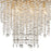 Crystorama Winham Chandelier, Antique Gold