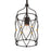 Crystorama Zucca 1 Light Pendant, English Bronze/Antique Gold