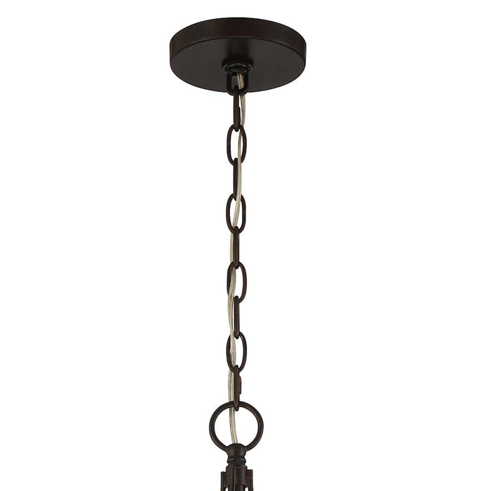 Crystorama Zucca 6 Light Lantern, English Bronze/Antique Gold