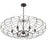 Crystorama Zucca Chandelier, English Bronze