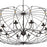 Crystorama Zucca 10 Light Chandelier, Bronze/Gold