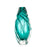 Dale Tiffany Aqua Swirl Hand Blown Art Glass Vase - AV19233
