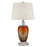 Dale Tiffany Daiquiri LED Hand Blown Art Glass Table Lamp, Clear - SAT16003LED