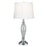 Dale Tiffany Vella 24% Lead Crystal Table Lamp, Polished Chrome - SGT17066F