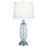 Dale Tiffany Lake Butler 24% Lead Crystal Table Lamp, Antique Nickel - SGT17164F