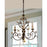 Dale Tiffany Monticello 3 Light/Budding Flower Chandelier, Bronze