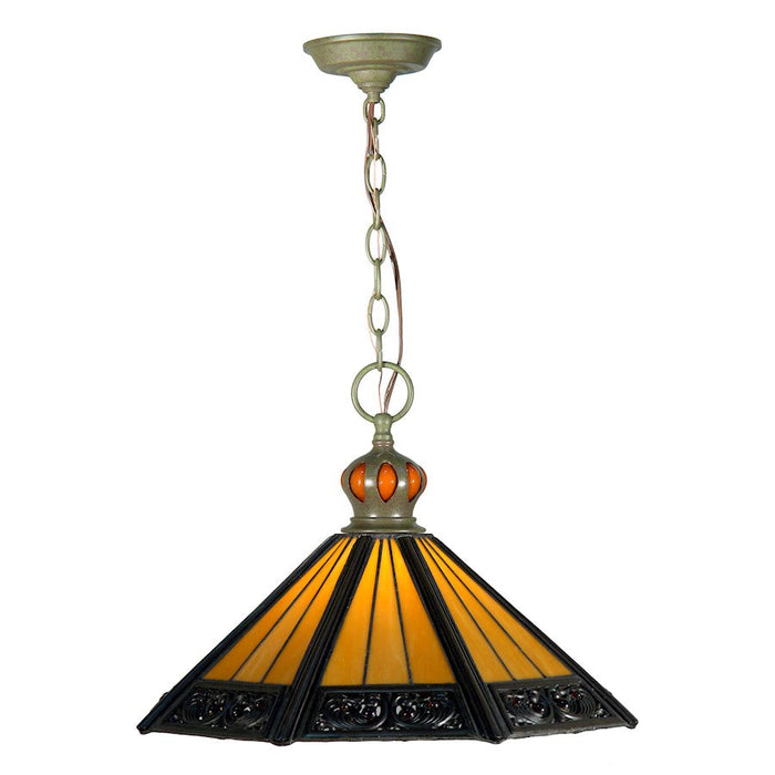 Dale Tiffany Macload Tiffany Pendant, Bronze Verde - STH17194