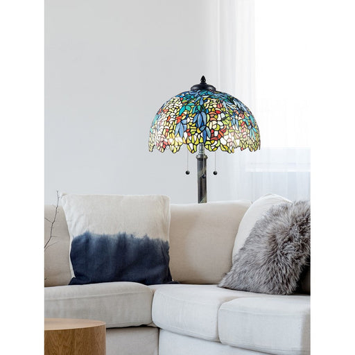 Dale Tiffany Jacques Laburnum Tiffany Table Lamp, Golden Bronze